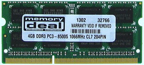 4GB DDR3 PC3-8500 1066mhZ 204Pin SO-DIMM Memory RAM FOR DELL LATITUDE E4200 E4300 E4310 E6410 XT2 XT2 XFR