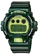 Casio Mens G-Shock Metallic Green Digital Sport Watch DW6900CC-3
