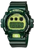 Casio Mens G-Shock Metallic Green Digital Sport Watch DW6900CC-3