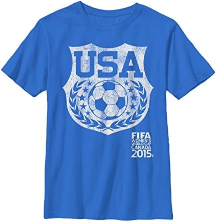FIFA Womens World Cup Canada 2015 USA Shield Boys S Graphic T Shirt - Fifth Sun