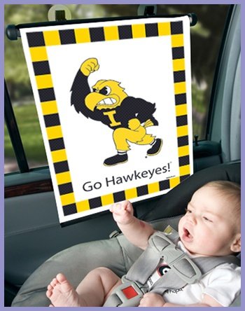 Baby Fanatic UIA210 Sunshade - Iowa, University of