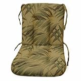 Wrought Iron Chair Cushion-Boca Grande Palm