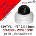 CCTVSTAR SVD-620SI2812D2 620TVL ( Higher than 600TVL )1/3 2.8-12mm Sony Super HAD CCD II Vandal Proof Outdoor Dome CCTV Camera 3D-DNR WDR OSD HLC BLC