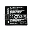 Kinamax BTR-CGAS005-J 1500mAh CGA-S005/NP-70 Replacement Battery for Panasonic and FujiFilm -