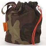 Camouflage Small GoKnit Pouch Project Bag w/ Loop & Drawstring
