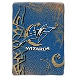 Washington Wizards 60x80 Fierce Super Plush Throw