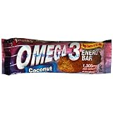 Jennie's Omega-3 Energy Bars, Coconut, 2-Ounce Bars (Pack of 18)