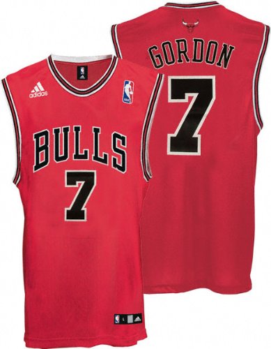 Ben Gordon Youth Jersey: adidas Red Replica #7 Chicago Bulls Jersey