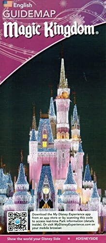 Collectible Brochures, Guides or Maps: Walt Disney World - Magic Kingdom - November 2014 - Cinderella's Castle in Lights (Frozen)