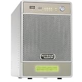 Netgear RND4410-100EUS ReadyNAS NV+ NAS-System mit Festplatten 4x1TB (4-Bay, SATA, USB, Ethernet) grau
