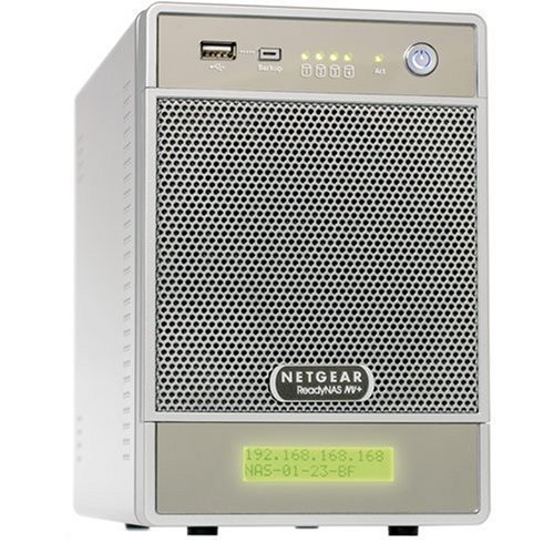 Netgear RND4410-100EUS ReadyNAS NV+ NAS-System mit Festplatten 4x1TB (4-Bay, SATA, USB, Et Preisvergleich
