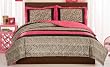 Leopard Love Twin Size Comforter with Sham