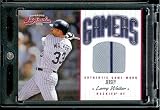 2002 Donruss Originals Gamers Larry Walker Game Worn Jersey #ed/500 Colorado Rockies Baseball Card - Mint Condition - In Protective Screwdown Case!