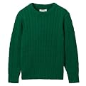 Boys' Cherokee&reg; Cable Crew Sweater - Green