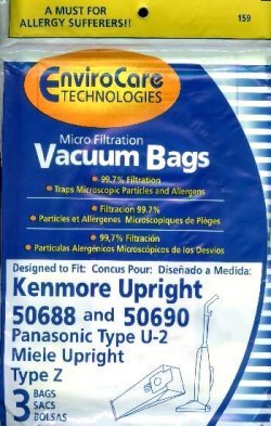 5068 Sears/Kenmore Vacuum Cleaner Replacement Bags (3 Pack)