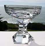 Heavy Baccarat France Cut Crystal Glass Dessert Bowl