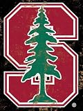 Stanford Cardinal - Logo - 30x40 Plank Wood Sign