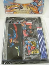 Superhero Superman Stationery : 11 pcs set (school supply)