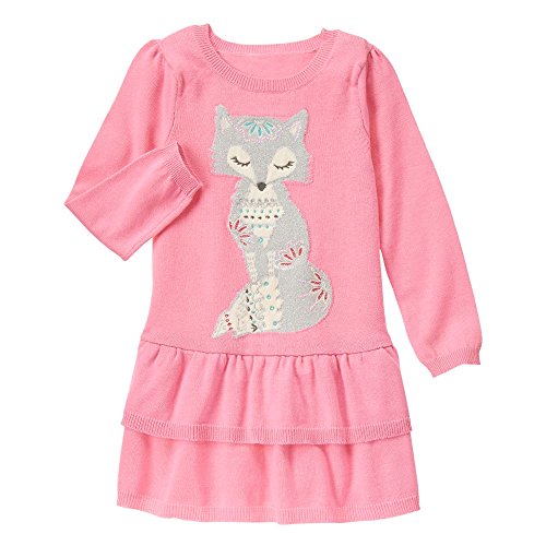 Gymboree Girls' Fox Sweater Dress 