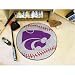 Kansas State Wildcats NCAA Baseball Round Floor Mat (29)