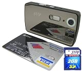 SVP Mercury-524 12MP Max. Digital Still Camera with 2.4 inch LCD (2GB High Speed SD Card Included)