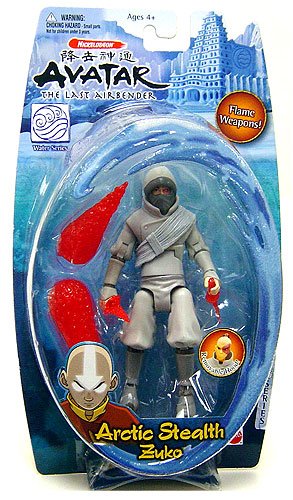 Avatar the Last Airbender Basic Water Series Action Figure Arctic Stealth Zuko