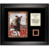 Jeff Burton Framed 6x8 2006 Dover 400 Photo w/ Race-Winning Tire
