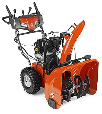Husqvarna 961930096 208cc 2-Stage Electric Start Snow Thrower, 24-Inch