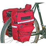 Bushwhacker Cimmaron Red - Bicycle Pannier Cycling Rack Bag Bike Rear Pack