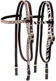 King Series Animal Print Nylon Browband Headstall