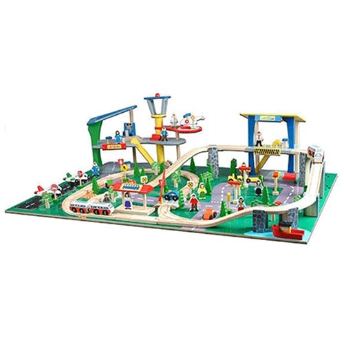 SportingGoods: 127   Pc. Wood Transportation Set