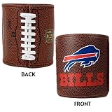 CC22 Buffalo Bills NFL Football Can Coozy Holder (Real Wilson Leather)