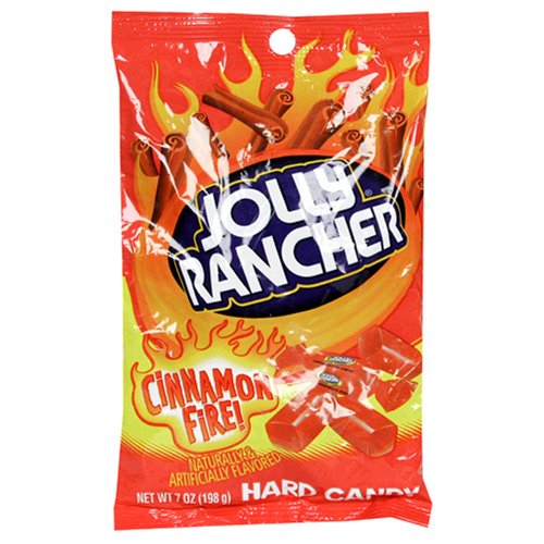 Jolly Rancher Hard Candies, Fire, 7-Ounce Bags (Pack of 12) by Jolly Rancher