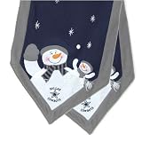 Dallas Cowboys Snowman Table Runner