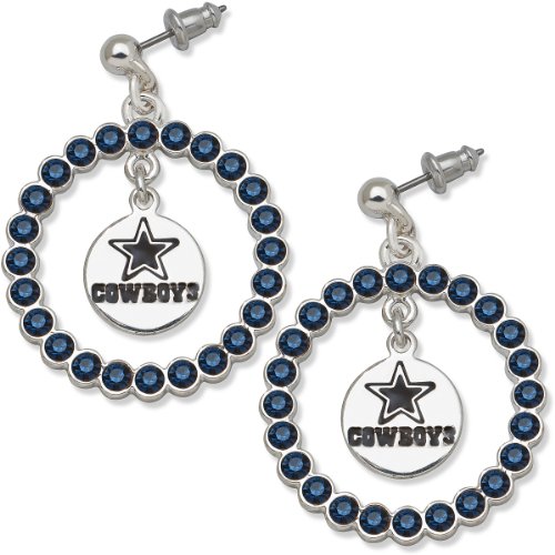 NFL Dallas Cowboys LogoArt Spirit Earrings