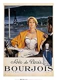 IMAGE OF Soir de Paris II HIGH QUALITY CANVAS Print With Light Added BRUSHSTROKES Unknown 20x28