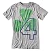 Mens **Lucky Shamrock Tshirt** Gray/Green 4 - Extra Large XL