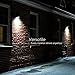 ICOCO LED Motion Sensor Light 4 LEDs 600 Lumens Battery Powered Ultra Bright Outdoor Spotlight Wireless Warm White (White)