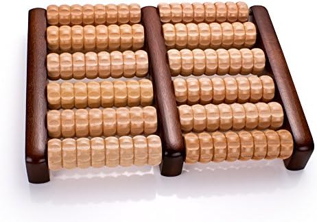 Wooden Dual Foot Massager