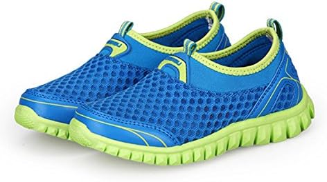 Zarbrina Boys Easy To Wear Highly Breathable Casual Shoes Soft And Comfortable Fashion Shoes (Little Kid/Big Kid)-Green