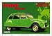 European Vintage Cars Postcard Book