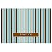 Masterpiece Studios 10667 Brown & Blue Stripes Thank You- Pack of 24 Cards & 24 Envelopes