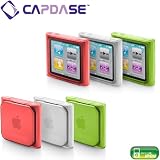 CAPDASE iPod nano 6th Generation Soft Jacket2 XPOSE, Clear Green/Red/White 3Pcs Set 「iPod nano 第６世代 専用 ソフトジャケット2 XPOSE （ソフトジャケット３個セット＋クリスタル・クリアー 液晶保護シート １枚 付き）」 クリアーグリーン・レッド・ホワイト SJIPN6-P2M6