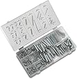 Neiko Steel Spring Shop Assortment - 200 Springs in 20 Sizes/Styles