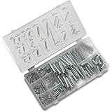 Neiko Steel Spring Shop Assortment - 200 Springs in 20 Sizes/Styles