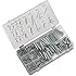 Neiko Steel Spring Shop Assortment - 200 Springs in 20 Sizes/Styles