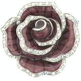 Pugster Vintage Rose Brooch Gifts