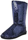 BEARPAW Viper Genuine Sheepskin Faux Snake Womens Boots