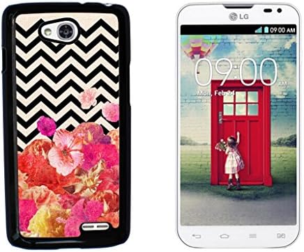 chevron anchor boat Hard Plastic and Aluminum Back Case for LG Optimus L90