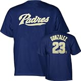 Luis Gonzalez Black Majestic Player Name and Number Arizona Diamondbacks Youth T-Shirt - Large (14-16)